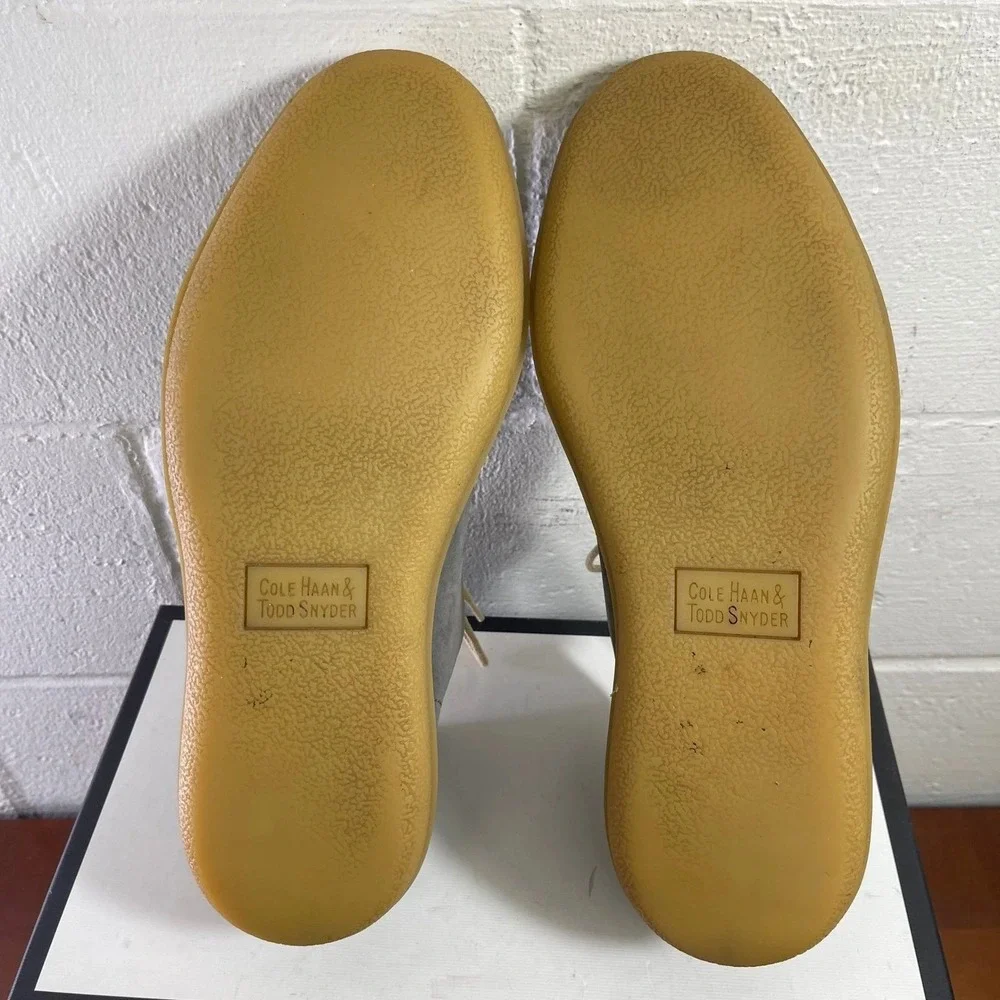 Cole Haan Grantland Chukka Boots Mens‎ 11.5 M Grey Leather Desert Boots C14271
